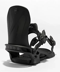Arbor Spruce Black Snowboard Bindings 2023