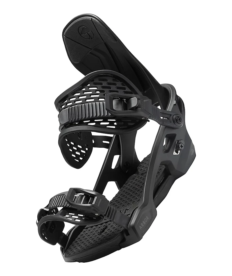 Arbor Spruce Black Snowboard Bindings 2024