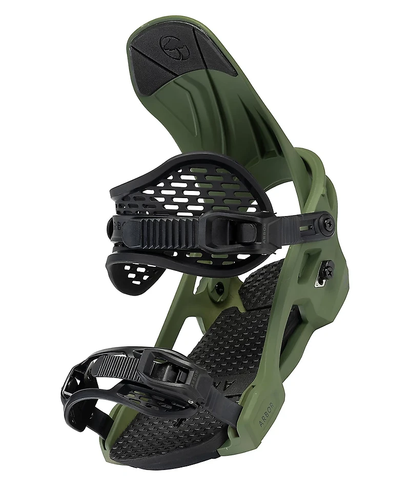 Arbor Spruce Green Snowboard Bindings 2024