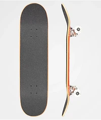Arbor Street Logo Orange 8.25" Skateboard Complete