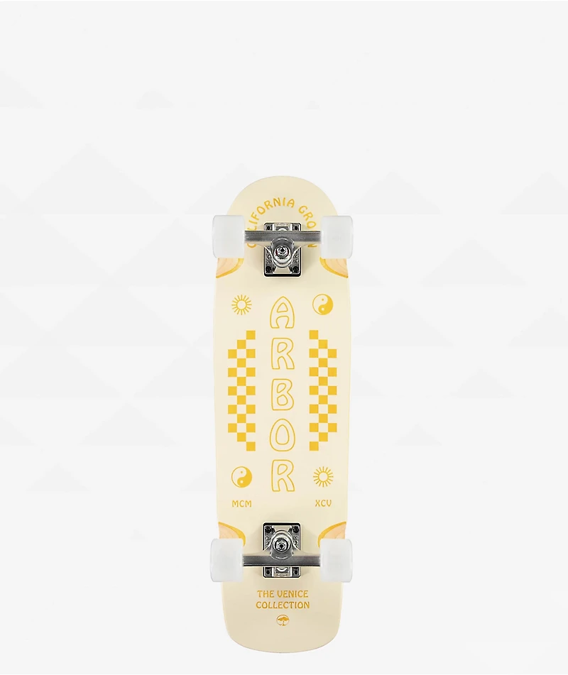 Arbor Venice Pilsner 28.5" Cruiser Skateboard Complete