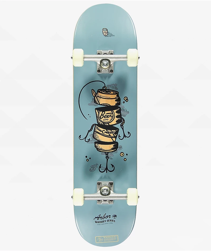 Arbor Whiskey Upcycle 8.25" Skateboard Complete