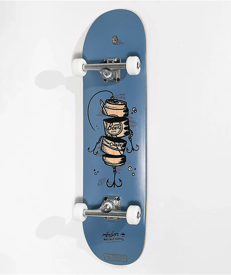 Arbor Whiskey Upcyle 8.25" Skateboard Complete