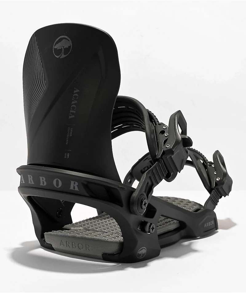Arbor Women's Acacia Black Snowboard Bindings 2023