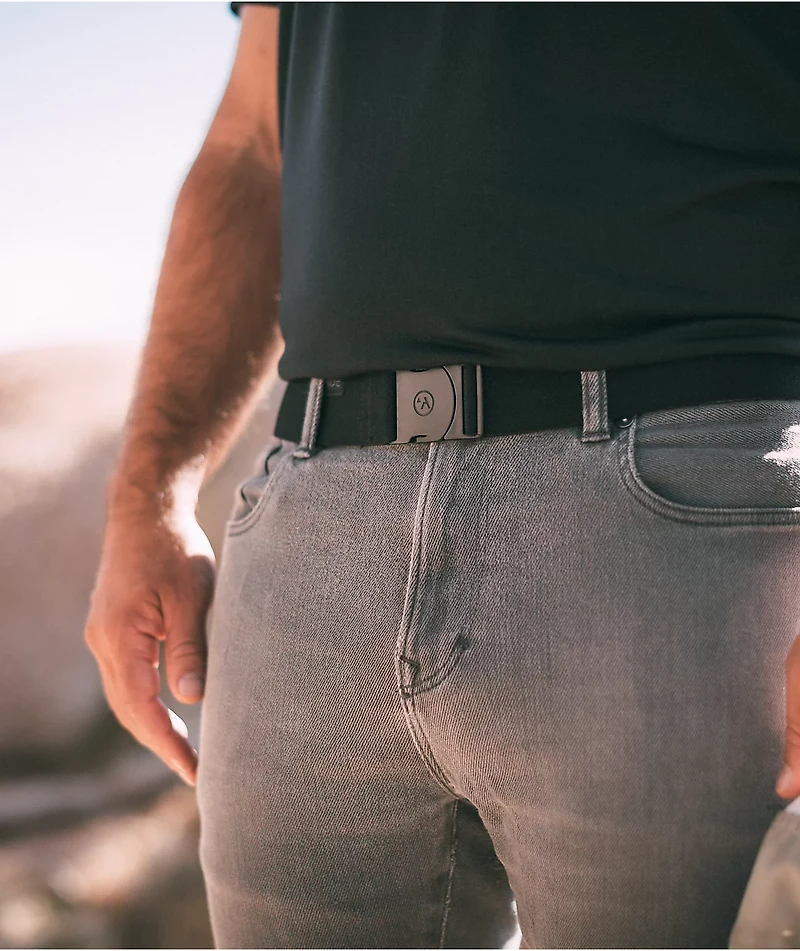 Arcade Midnighter Black Clip Belt