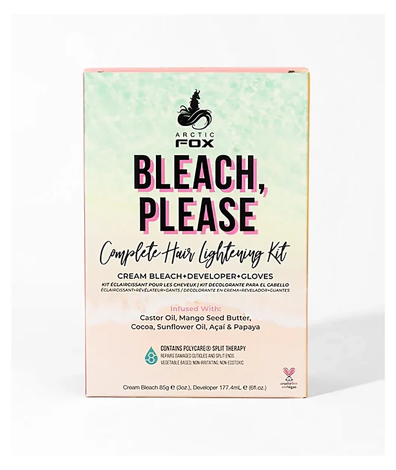 Arctic Fox Bleach, Please Hair Lightening Kit 9oz