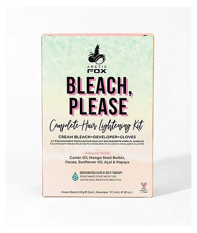 Arctic Fox Bleach, Please Hair Lightening Kit 9oz
