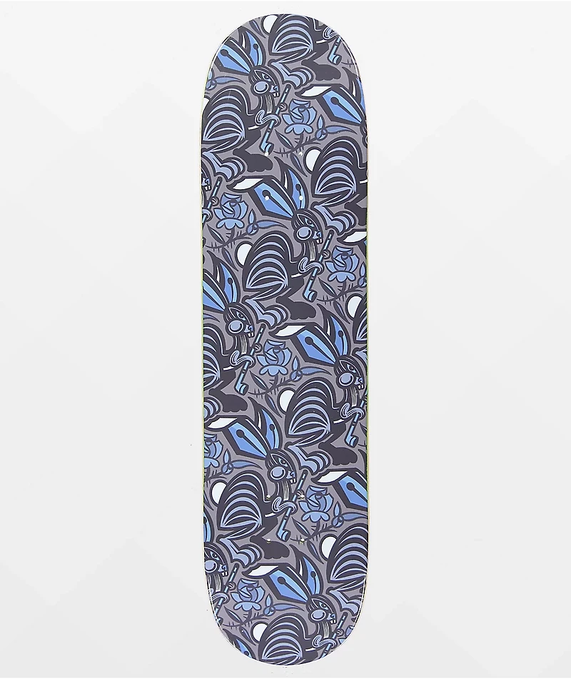 Art Project Rabbit Pattern 8.0" Skateboard Deck