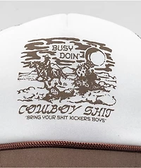 Artist Collective Cowboy Shit Brown Trucker Hat
