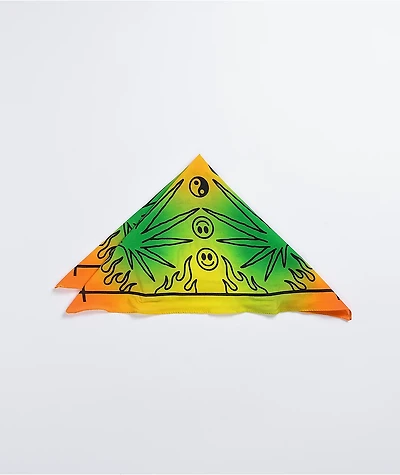 Artist Collective Culture Gradient Green & Yellow Bandana