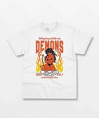 Artist Collective Demons White T-Shirt