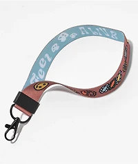Artist Collective Feel Alive Wrist Lanyard