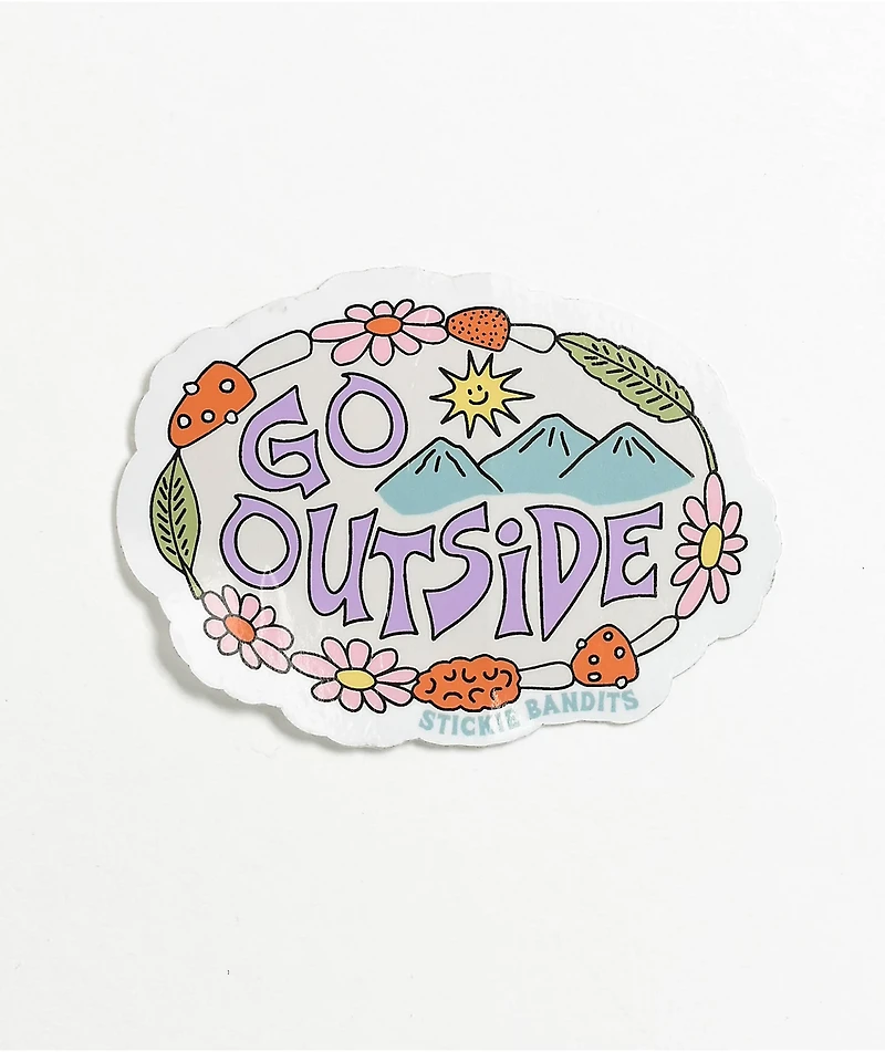 Artist Collective Go Outside Sticker