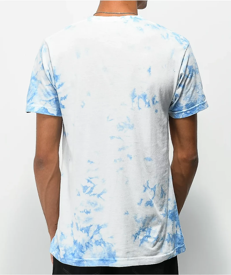 Artist Collective Your Hands Blue Tie Dye T-Shirt