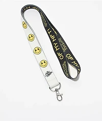 Artist Collective No Pictures White & Black Lanyard