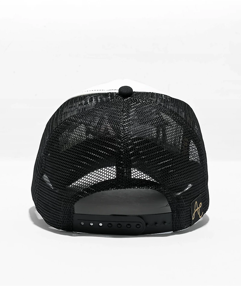 Artist Collective Rodeo Skate Black & White Trucker Hat