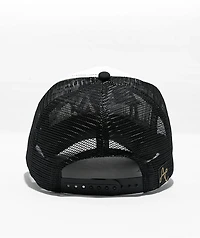 Artist Collective Rodeo Skate Black & White Trucker Hat
