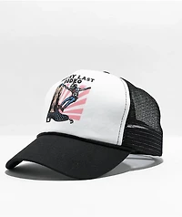 Artist Collective Rodeo Skate Black & White Trucker Hat