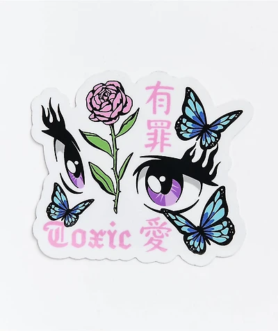 Artist Collective Toxic Butterflies Sticker