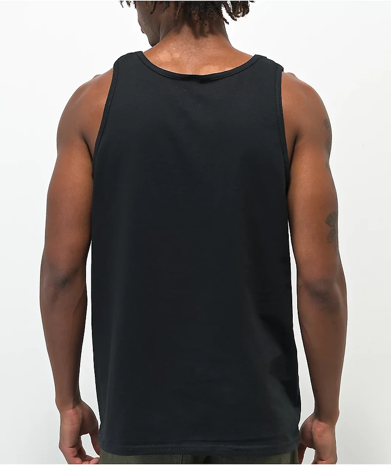 Artist Collective We Trippy Black Tank Top