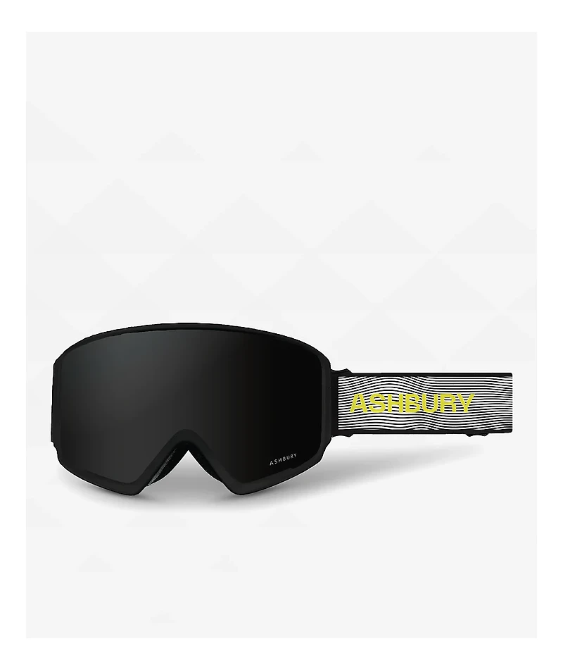 Ashbury Arrow Thruster Black Snowboard Goggles