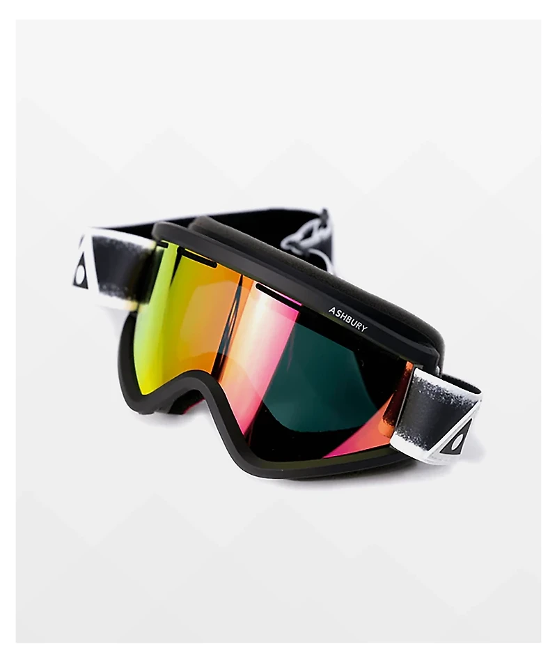 Ashbury Blackbird Mayday Black & Pink Mirror Snowboard Goggles