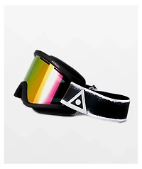 Ashbury Blackbird Mayday Black & Pink Mirror Snowboard Goggles