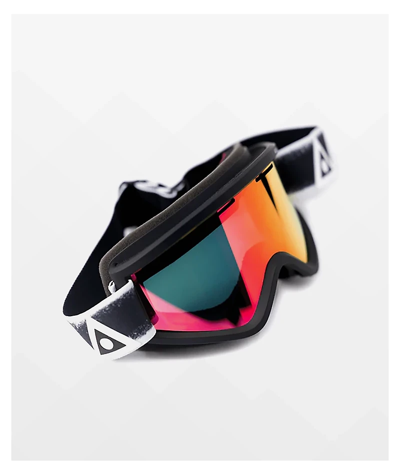 Ashbury Blackbird Mayday Black & Pink Mirror Snowboard Goggles