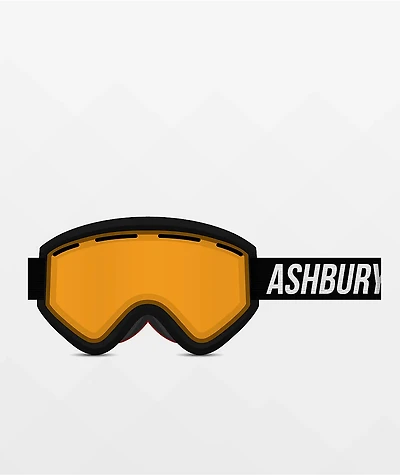 Ashbury Day Vision Low Bridge Amber Snowboard Goggles