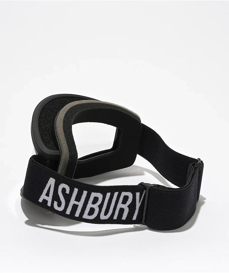 Ashbury Night Vision Black & Clear Snowboard Goggles