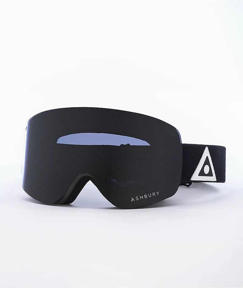 Ashbury Sonic Black Triangle Snowboard Goggles