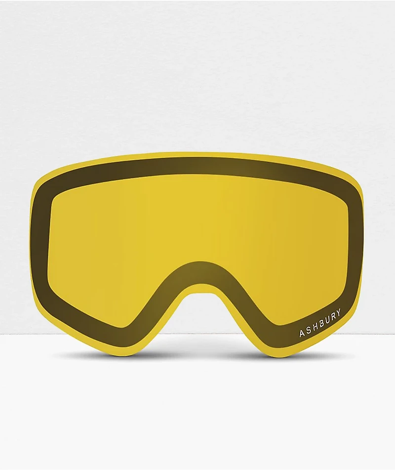 Ashbury Sonic Black Triangle Snowboard Goggles