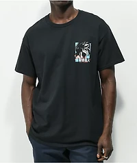 Attack On Titan Colorblock Black T-Shirt