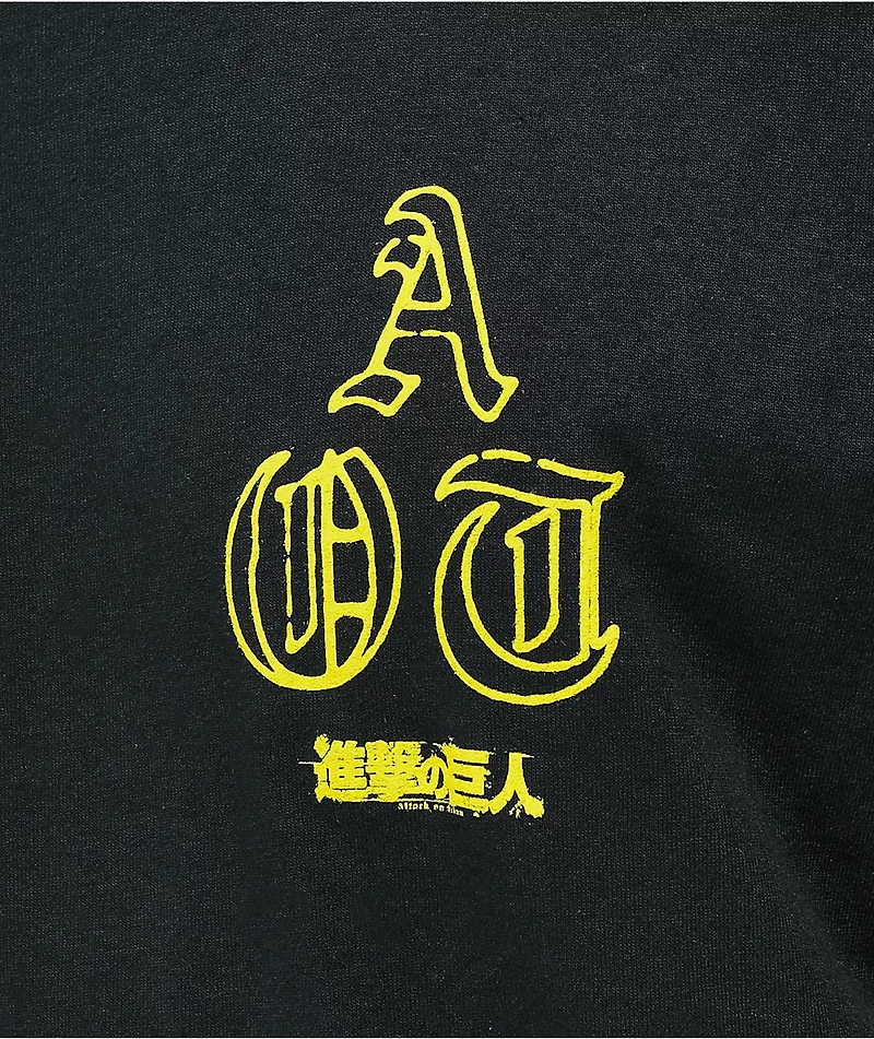 Attack On Titan Colossal Black T-Shirt