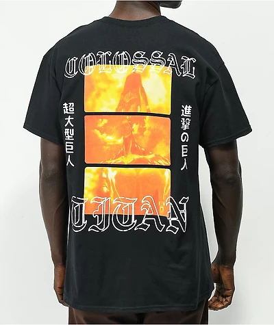 Attack On Titan Colossal Black T-Shirt