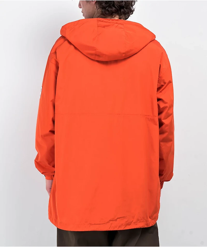 Autumn Cascade Blaze Orange Anorak Jacket