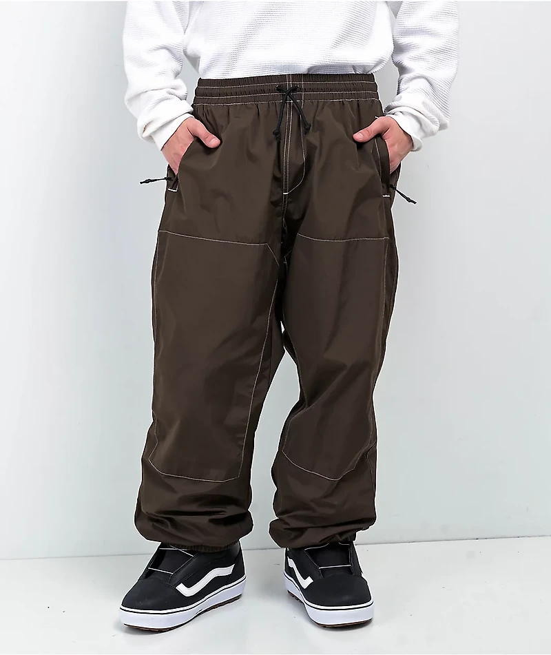 Autumn Cascade Service Brown Pants