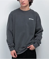 Autumn Peak Plant Grey Crewneck Sweatshirt