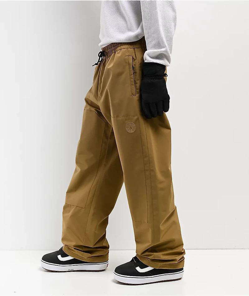 Autumn Service Khaki 5K Snowboard Pants