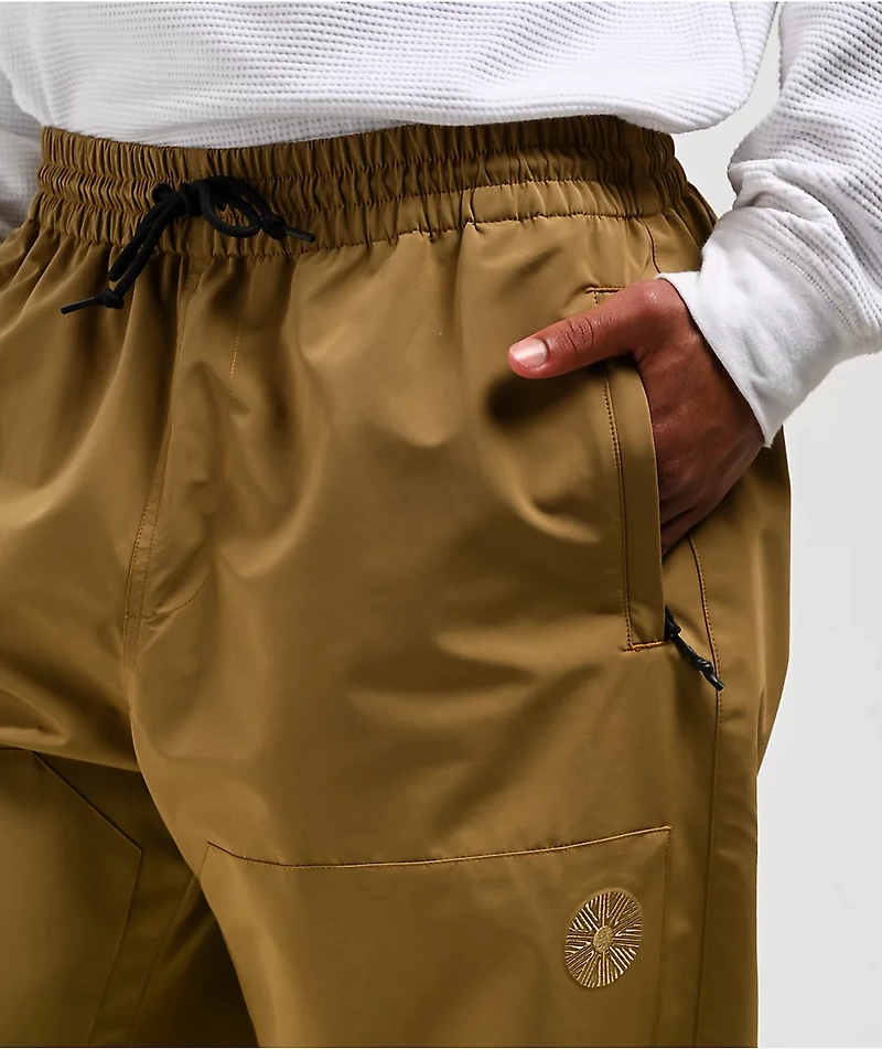 Autumn Service Khaki 5K Snowboard Pants