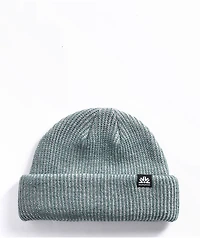 Autumn Shorty Double Roll Work Green Beanie