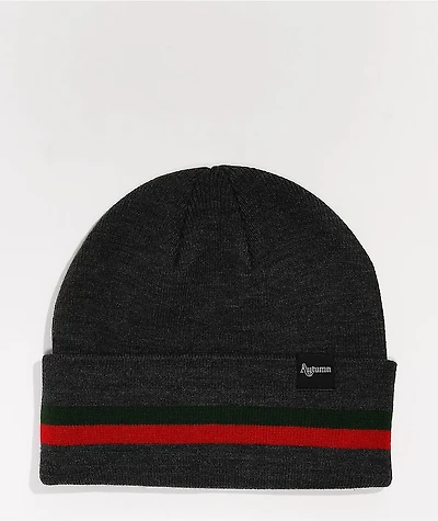 Autumn Surplus Band Charcoal Beanie