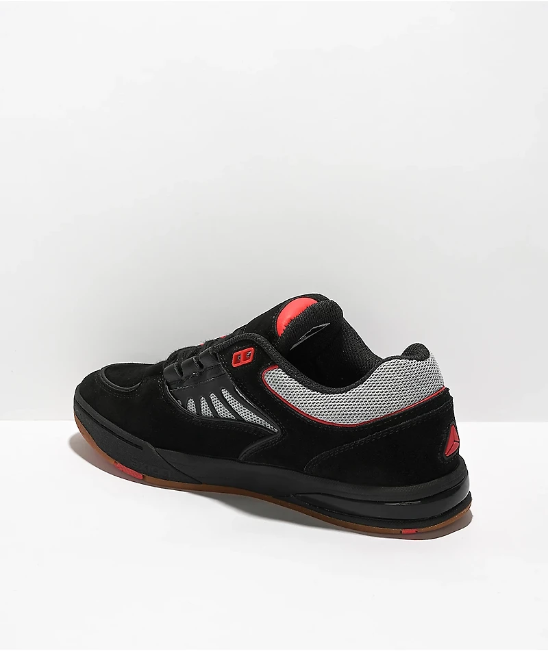 Axion Complex Low Black, Grey & Red Skate Shoes