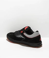 Axion Complex Low Black, Grey & Red Skate Shoes