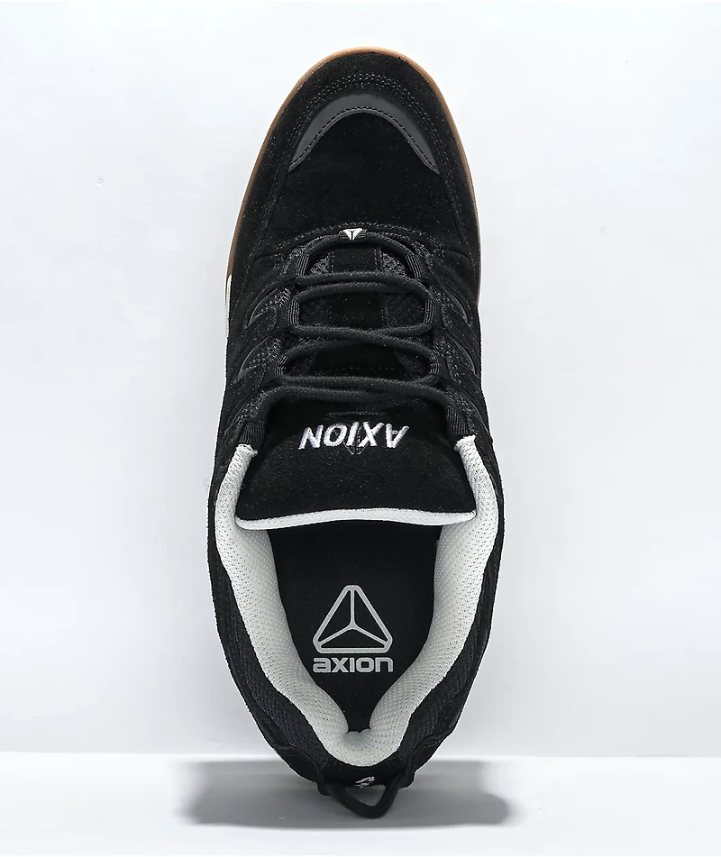 Axion Official Black & Gum Skate Shoes