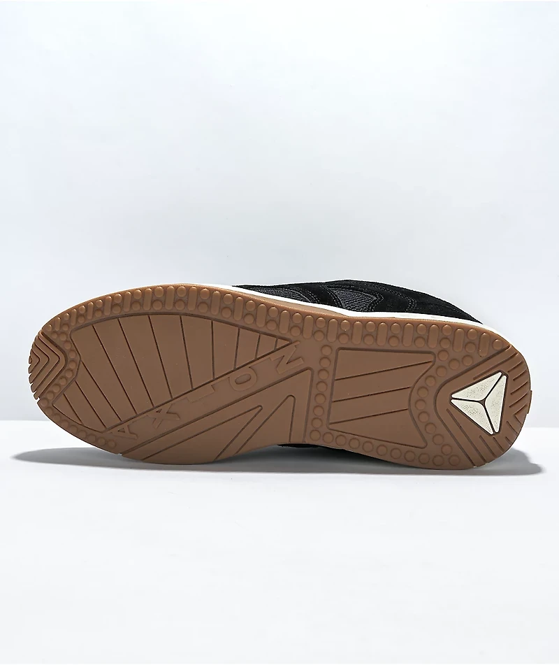 Axion Official Black & Gum Skate Shoes