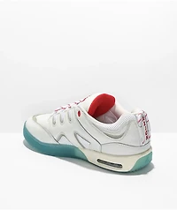 Axion Official White, Grey, & Red Skate Shoes