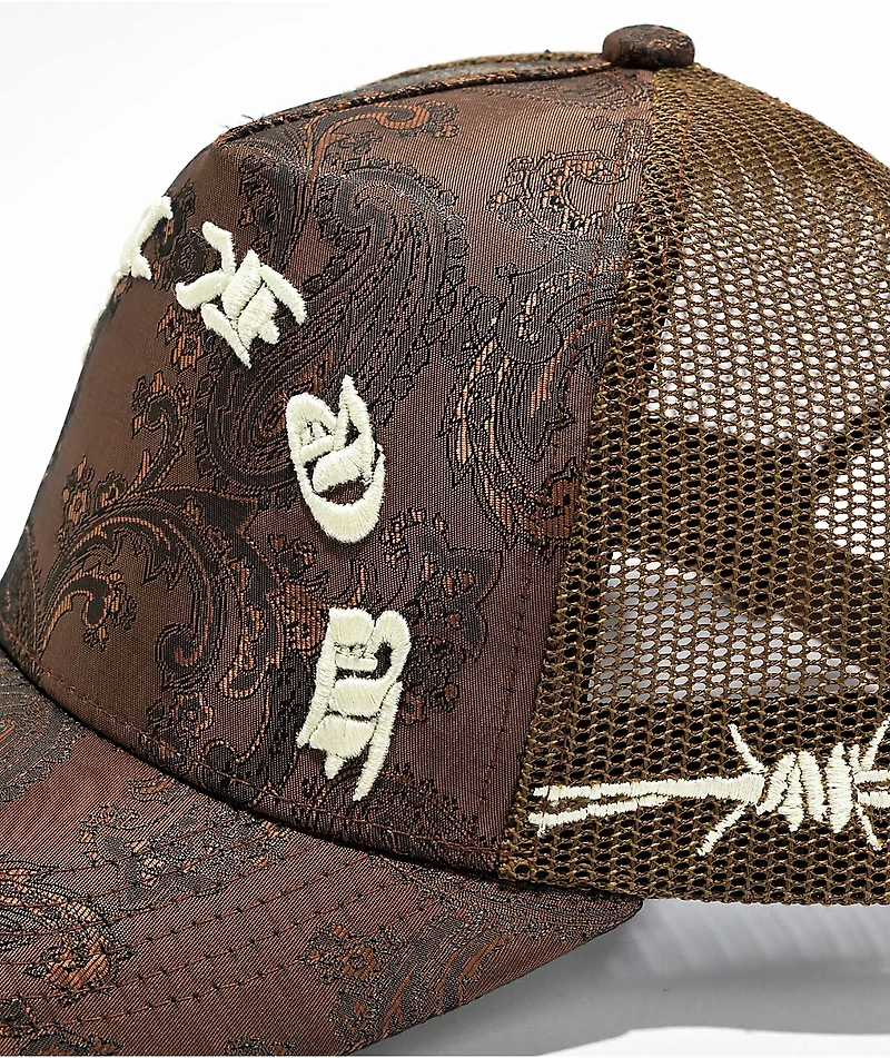 BGK Radioactive Murder She Wrote Brown Trucker Hat