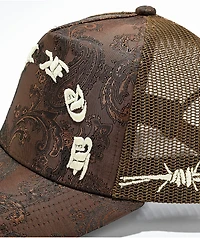 BGK Radioactive Murder She Wrote Brown Trucker Hat