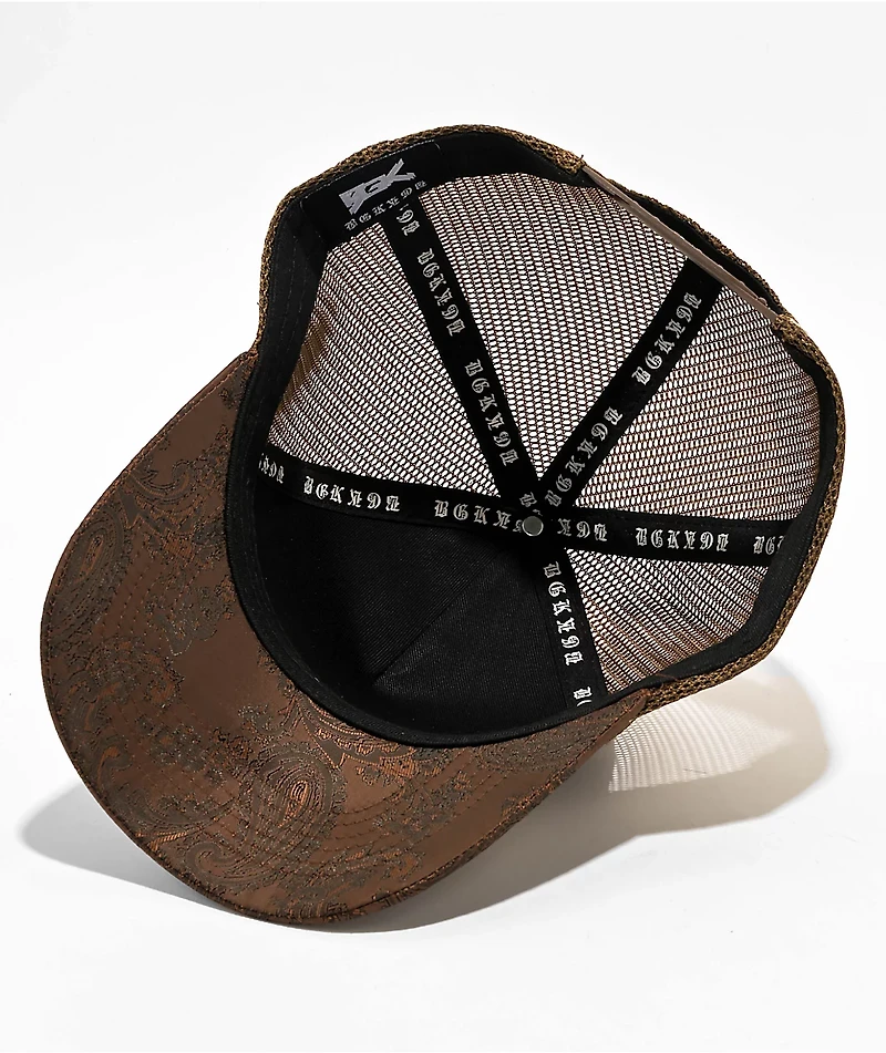 BGK Radioactive Murder She Wrote Brown Trucker Hat